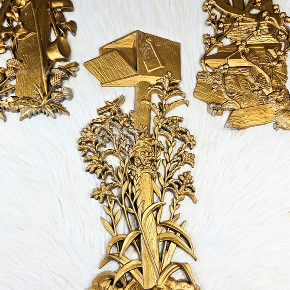 Burwood Wall Art Farmhouse Style MCM Squirrel Mailbox Country Vintage Set Of 3 - Picture 3 of 10